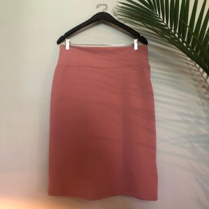 Pink Pencil Skirt